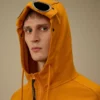 Diagonal Raised Fleece Goggle-Sweatshirt