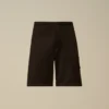 Diagonala, upphöjda fleece-cargoshorts