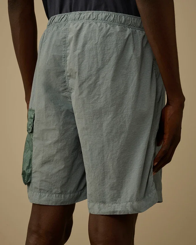 Flatt Nylon cargo swim shorts med blandade linser