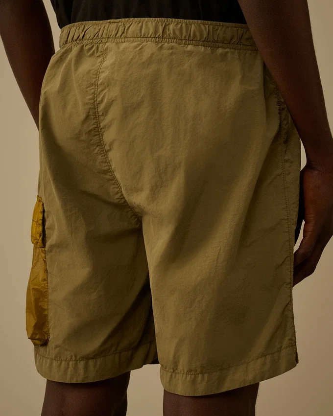 Flatt Nylon cargo swim shorts med blandade linser