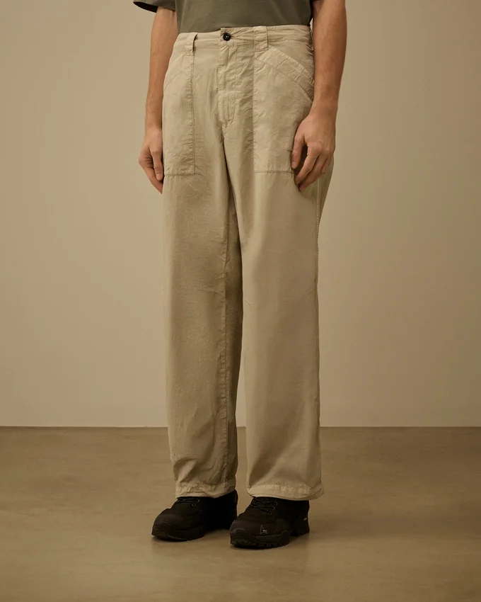 Flatt Nylon Loose Pants