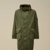 Flatt Nylon Mixed Goggle Parka