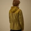 Flatt Nylon Mixed Hooded Lens Jacket