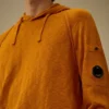 Huvtröja i bomull/nylon med Lens-skydd