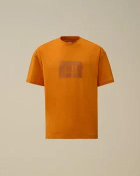 Jersey 30/1 kortärmad T-shirt med logotypetikett