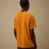 Jersey 30/1 kortärmad T-shirt med logotypetikett
