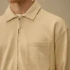 Kammad jersey 10/2, boxig Sweatshirt med dragkedja