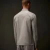 Långärmad knappskjorta i gabardin från Metropolis Series