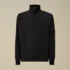 Lätt fleece-Sweatshirt med halv dragkedja