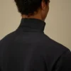 Lätt fleece-Sweatshirt med halv dragkedja