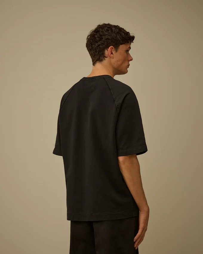 Lätt fleece-Sweatshirt med korta ärmar