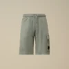 Lätta fleece-cargoshorts med Lens-design