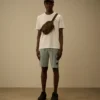 Lätta fleece-cargoshorts med Lens-design