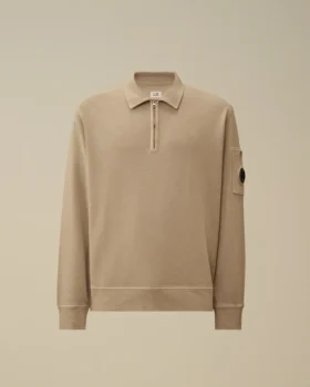 Malfilè Fleece Lens-tröja med halv dragkedja