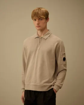 Malfilè Fleece Lens-tröja med halv dragkedja
