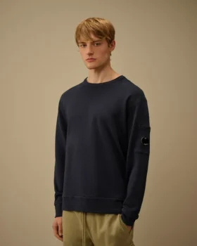 Malfilè Fleece Lens-tröja med rund hals
