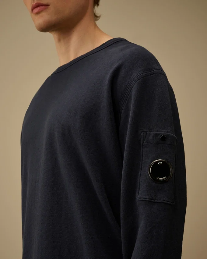 Malfilè Fleece Lens-tröja med rund hals