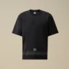 Merceriserad jersey 30/2 tvinnad kortärmad T-shirt med broderi