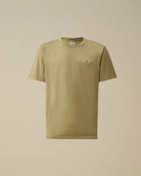 Merceriserad jersey 70/2 Gasato kortärmad T-shirt med logomärke