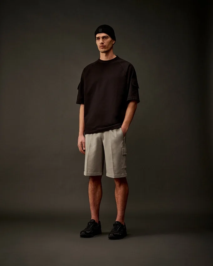 Metropolis Series: kortärmad tröja i stretchfleece