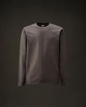 Metropolis Series: Långärmad T-shirt i merceriserad jersey