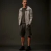 Metropolis Series: Sweatshirt i stretchfleece med rund hals