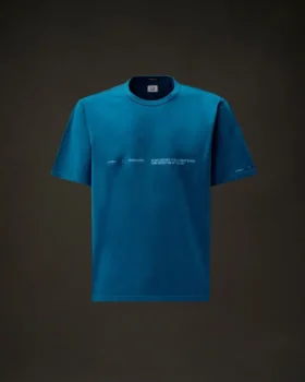 Metropolis Series: T-shirt med korta ärmar i merceriserad jersey