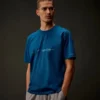 Metropolis Series: T-shirt med korta ärmar i merceriserad jersey