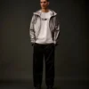 Metropolis Series: T-shirt med korta ärmar i merceriserad jersey och broderi på ryggen