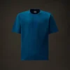 Metropolis Series T-shirt med korta ärmar i merceriserad jersey och gummerad logotyp