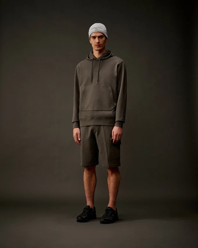 Metropolis Series-tröja med huva i stretchfleece