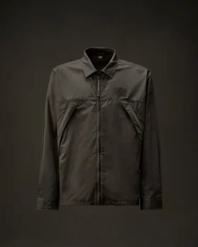 Overskjorta i gabardin med dragkedja från Metropolis Series