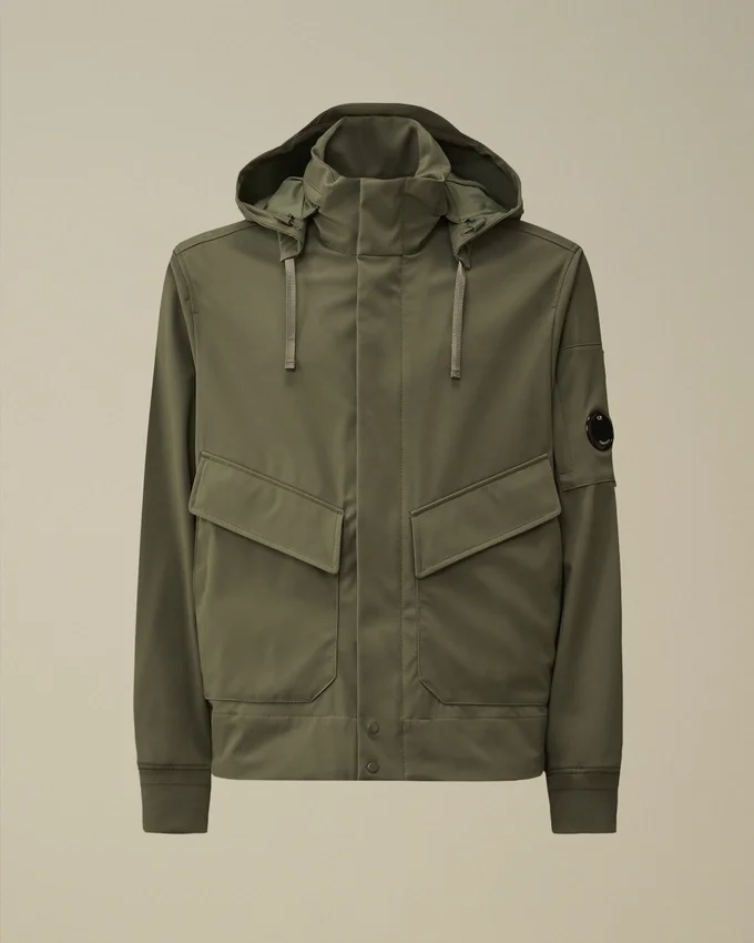C.P. Shell-R Hidden Hood Lens Jacket