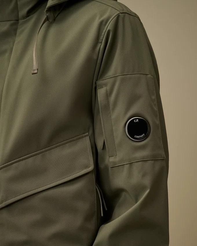 C.P. Shell-R Hidden Hood Lens Jacket