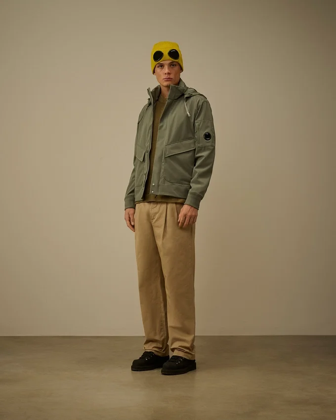 C.P. Shell-R Hidden Hood Lens Jacket