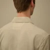 Taylon P-överskjorta med bröstfickor och knappdetaljer