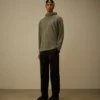 Tjock piqué-Sweatshirt med huva