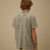Tryckt jersey 20/1 kortärmad logopolo