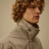 Twill-fishtail-kapp med Lens-detaljer