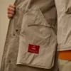 Twill-fishtail-kapp med Lens-detaljer