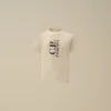 U16 bomullsjersey 30/1 kortärmad T-shirt med logotyp