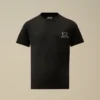 U16 bomullsjersey 30/1 kortärmad T-shirt med logotyp