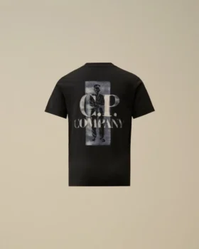 U16 bomullsjersey 30/1 kortärmad T-shirt med logotyp
