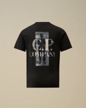 U16 bomullsjersey 30/1 kortärmad T-shirt med logotyp