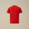 U16 bomullsjersey 30/1 kortärmad T-shirt med logotyp