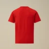 U16 bomullsjersey 30/1 kortärmad T-shirt med logotyp