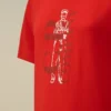 U16 bomullsjersey 30/1 kortärmad T-shirt med logotyp