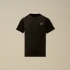 U16 bomullsjersey 30/1 kortärmad T-shirt med stor logotyp