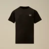 U16 bomullsjersey 30/1 kortärmad T-shirt med stor logotyp