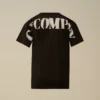 U16 bomullsjersey 30/1 kortärmad T-shirt med stor logotyp